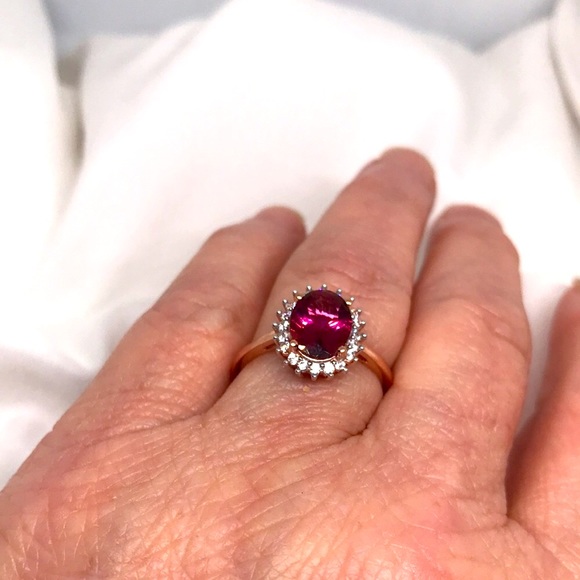 🌹Pink Petalite Ring - Picture 7 of 9